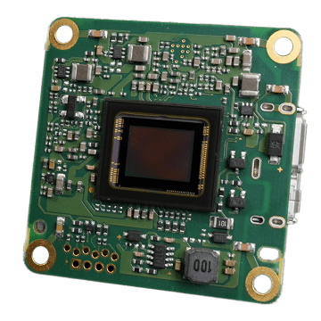 12MP Board Level Camera, USB3, IMX226, V4, Mono, Bare Board