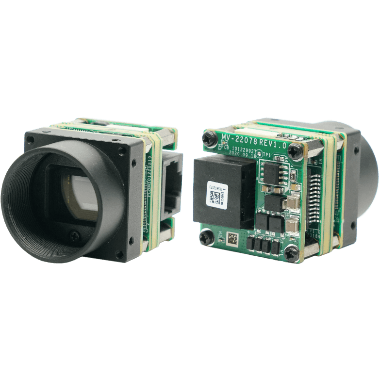 1.6MP Board Level Camera, GigE,IMX296,Mono,M12-mount