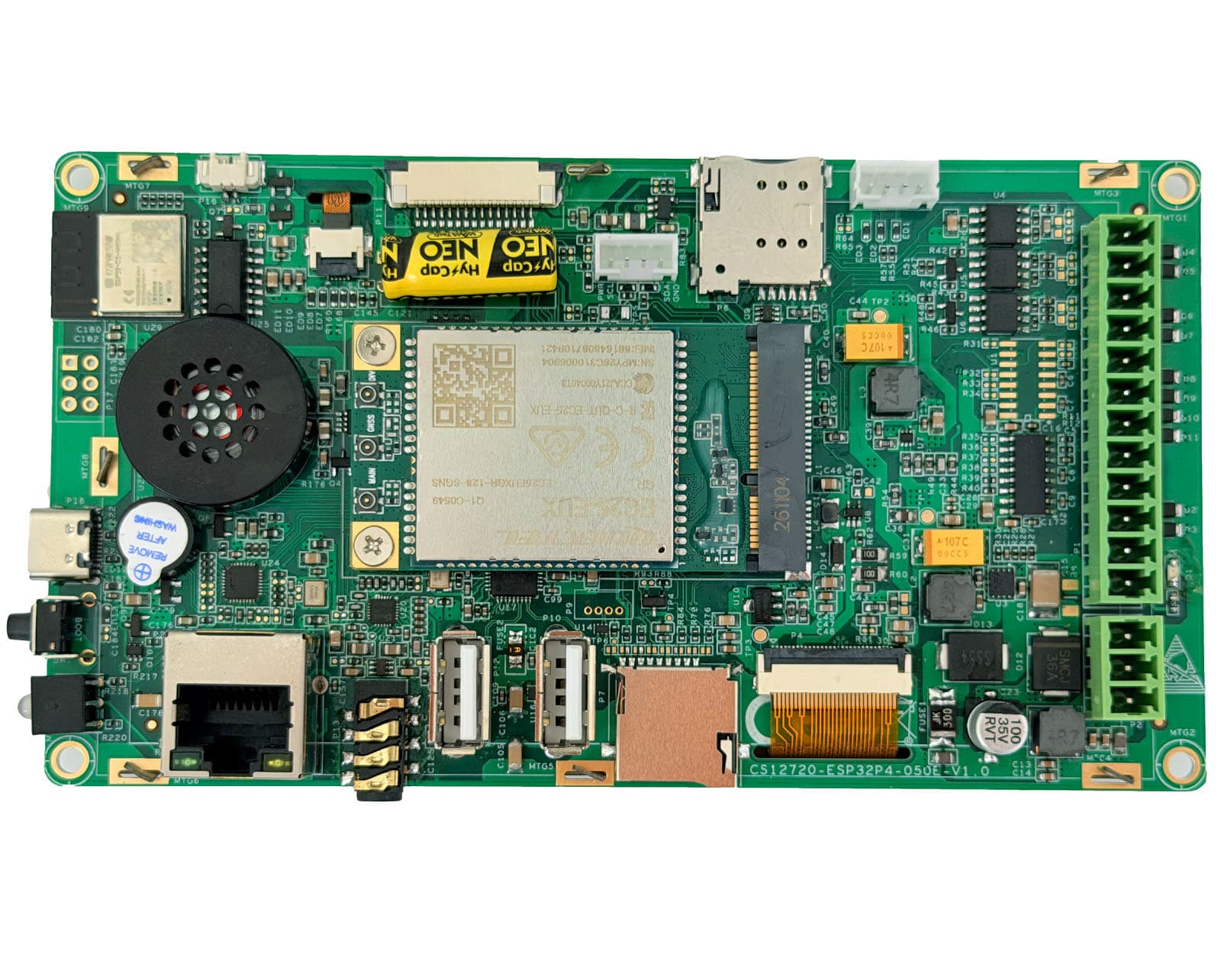 EPC-ESP32P4-050 — изглед 2