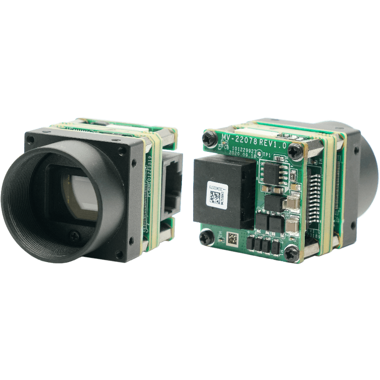 0.4MP Board Level Camera, GigE,IMX297,Mono,M12-mout