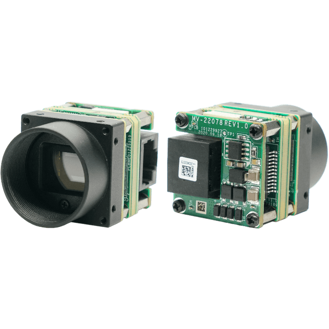 0.4MP Board Level Camera, GigE,IMX297,Color,M12-mout