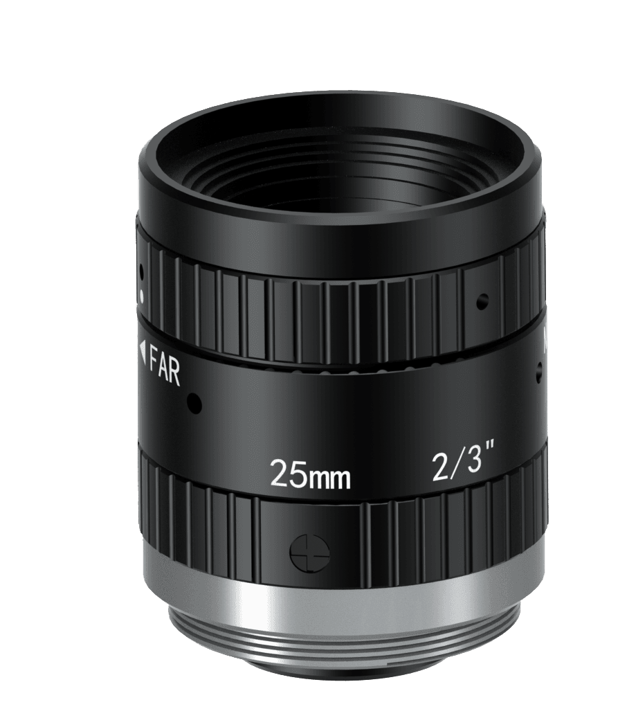 25mm, F1.8, 2/3", 5MP Lens, C-Mount