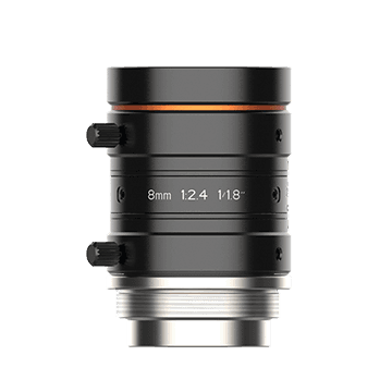 8mm, F2.4, 1/1.8", 10MP Lens，C-Mount