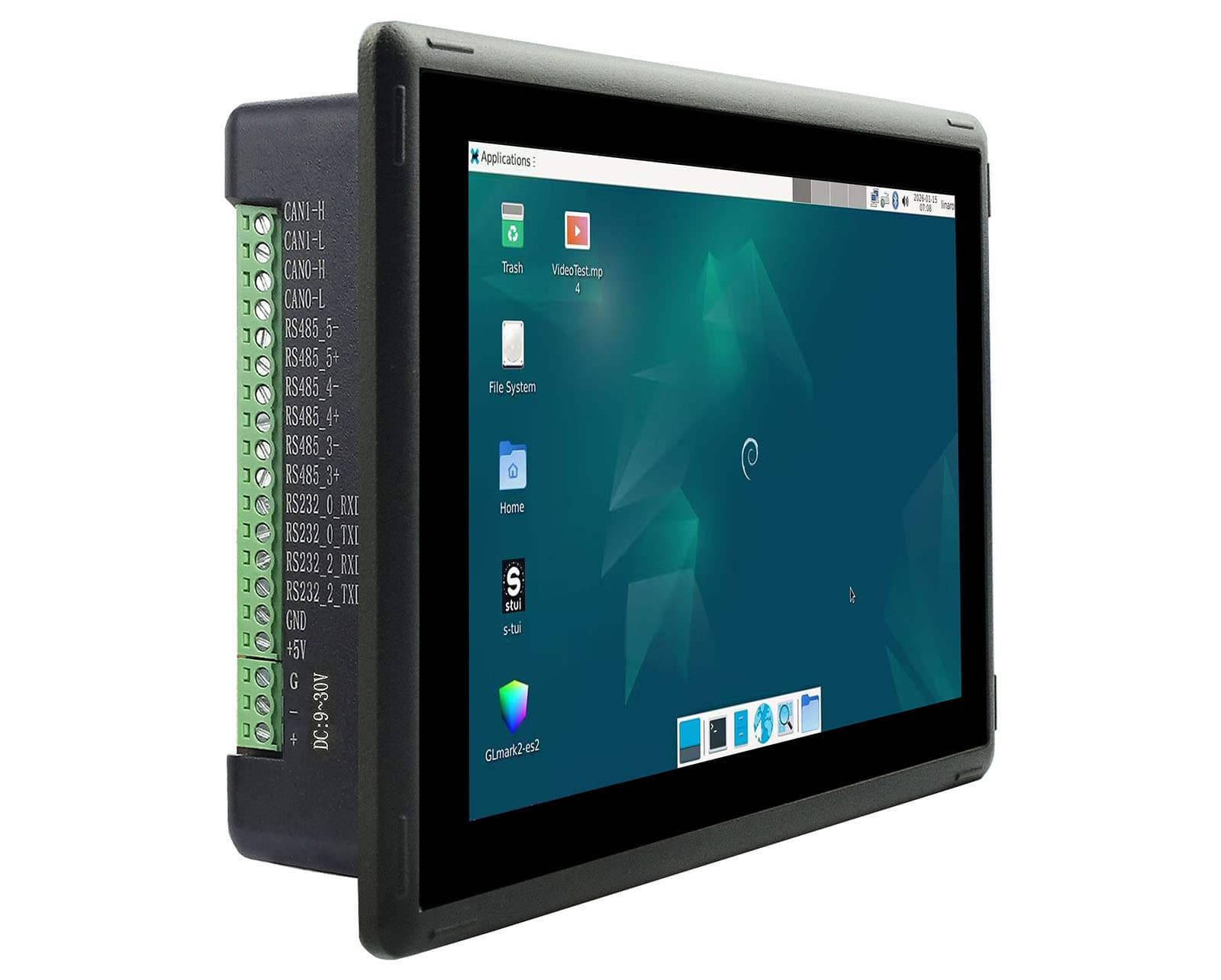 PPC-RK3576-070 — изглед 4