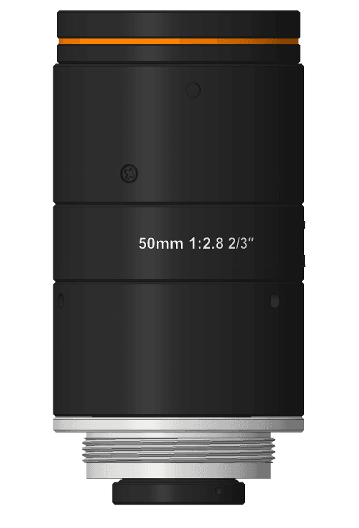 50mm, F2.8, 2/3", 10MP Lens, C-Mount