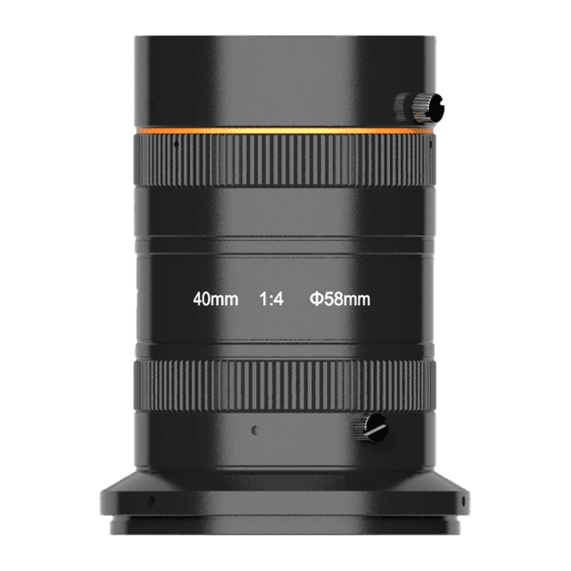 40mm，F4.0，Image Size φ64mm，Recommended Magnification 0.05-0.21x，M72 Mount