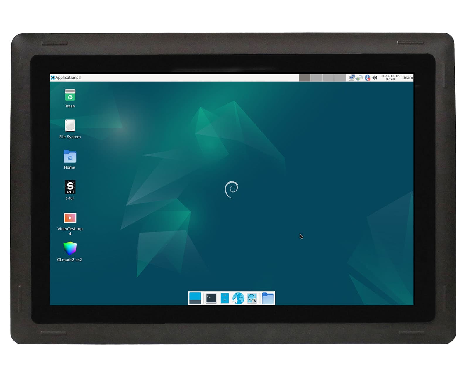 PPC-RK3576-101 — изглед 2