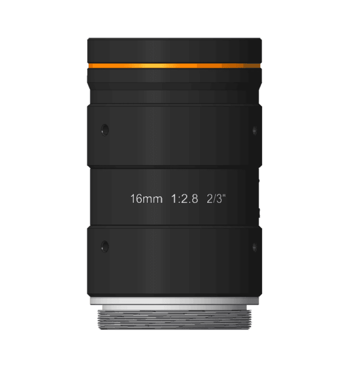 16mm, F2.8, 2/3", 10MP Lens, C-Mount