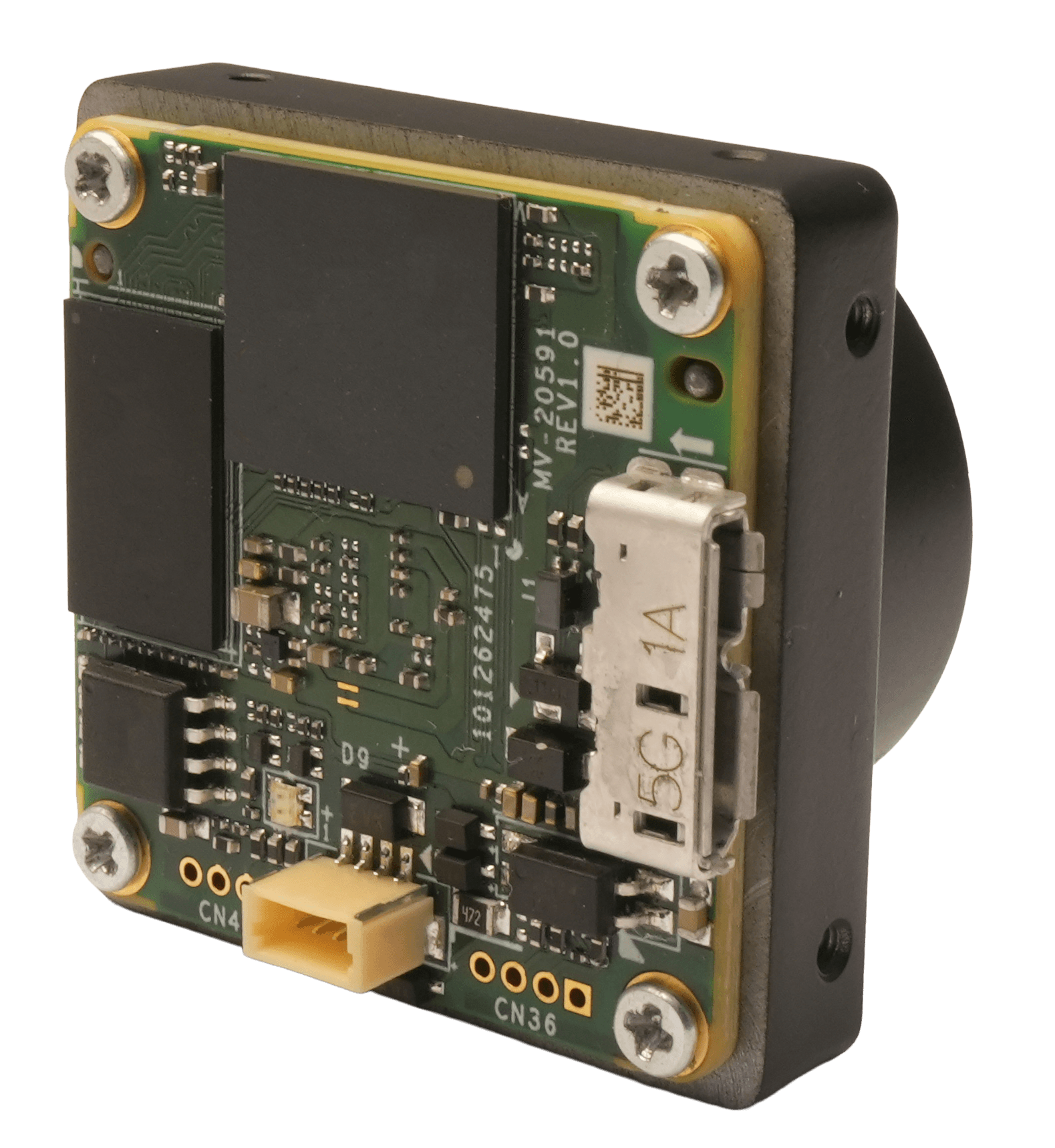 2MP Board Level Camera, USB3, Color, C-mount — изглед 2