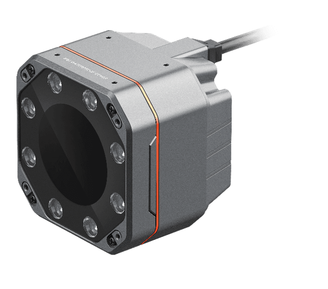 12MP Area Scan Camera, 3rd Gen., GigE, Color, MAX, 16mm liquid lens, white lighting, with lens cover