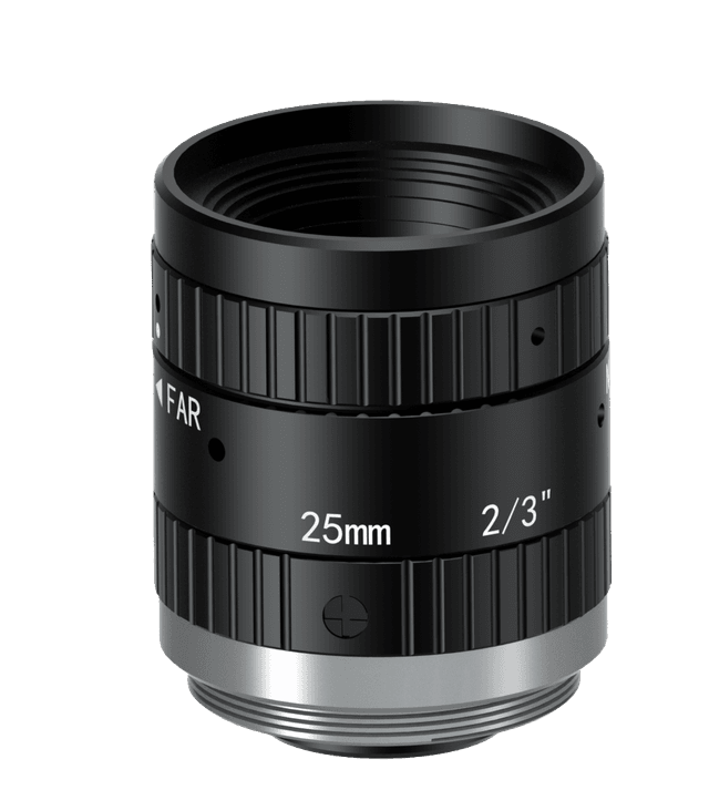 25mm, F1.8, 2/3", 5MP Lens, C-Mount
