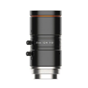 35mm, F2.4, 1/1.8", 10MP Lens,C-Mount