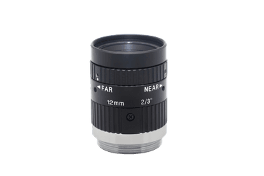 12mm, F2.4, 2/3", 5MP Lens, C-Mount